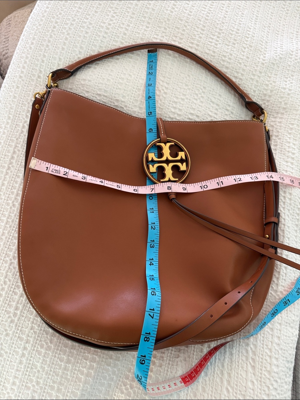 TORY BURCH Miller Metal Slouchy Hobo Bag in Dust Bag - Picture 11 of 12